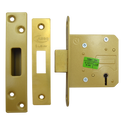 ASEC 5 Lever Deadlock - 64mm PB KD Visi