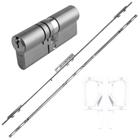ASEC Upgrade Sliding Patio Kit TS007 3 Star - White