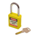 ASEC Safety Lockout Tagout Padlock - Yellow