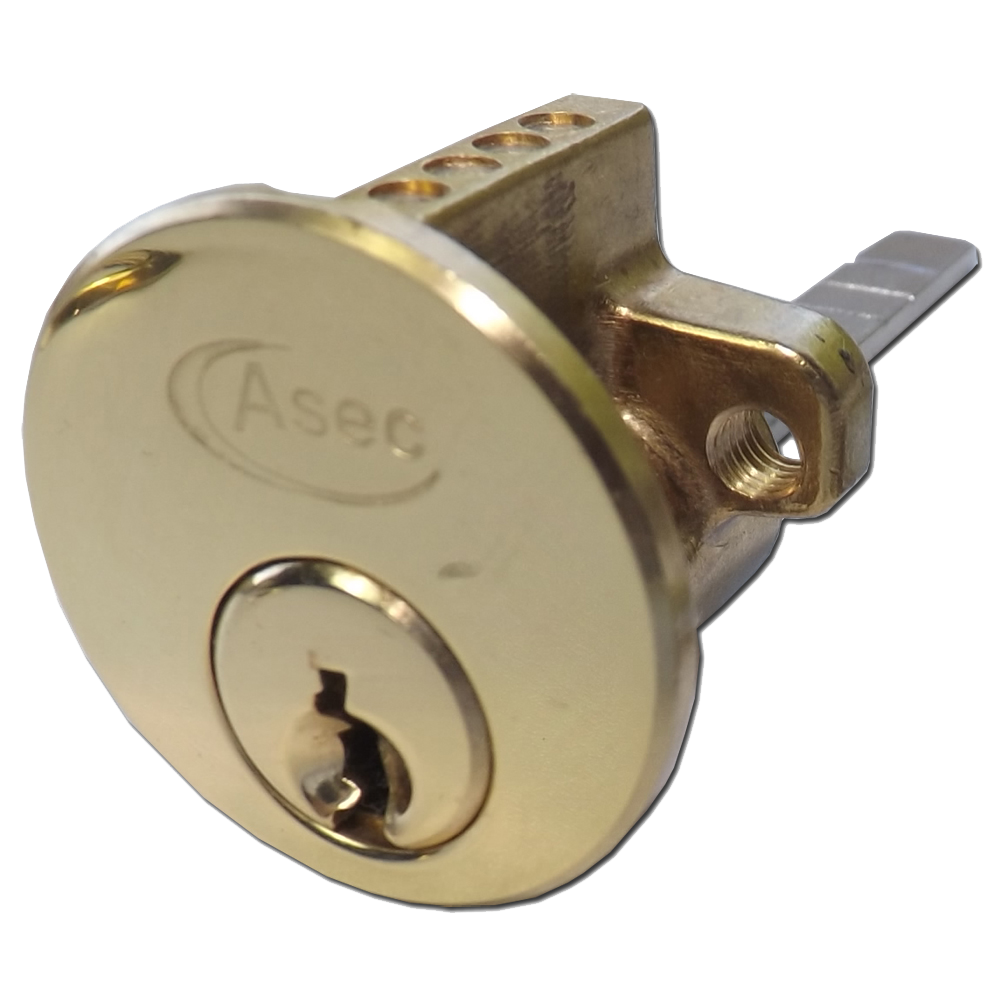 ASEC 5-Pin Rim Cylinder - PB KA `A` (Boxed)