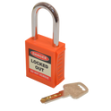 ASEC Safety Lockout Tagout Padlock - Orange