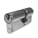 ASEC 5-Pin Euro Double Cylinder - 60mm 30/30 (25/10/25) KD NP