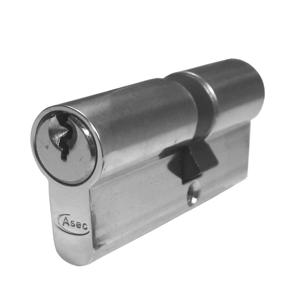 ASEC 5-Pin Euro Double Cylinder - 60mm 30/30 (25/10/25) KD NP