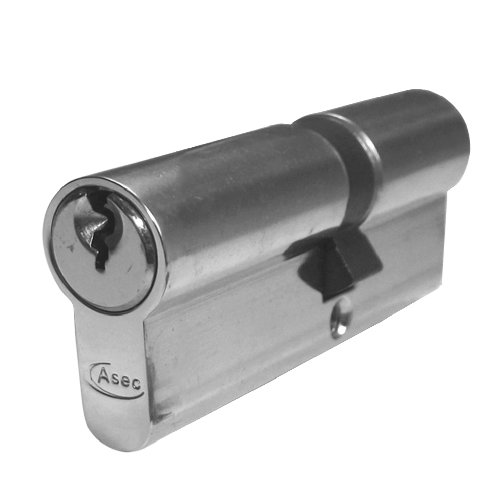 ASEC 5-Pin Euro Double Cylinder - 75mm 35/40 (30/10/35) KD NP