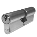 ASEC 5-Pin Euro Double Cylinder - 90mm 45/45 (40/10/40) KD NP