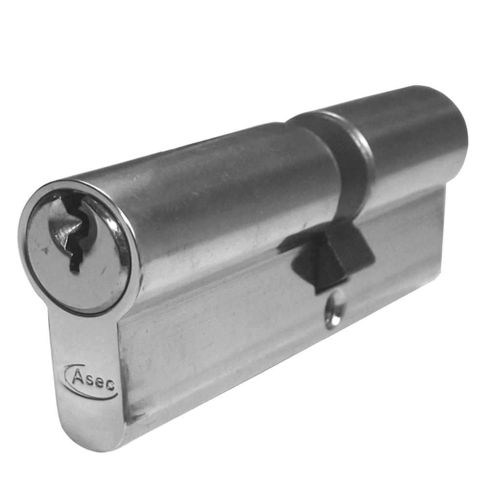 ASEC 5-Pin Euro Double Cylinder - 90mm 40/50 (35/10/45) KD NP