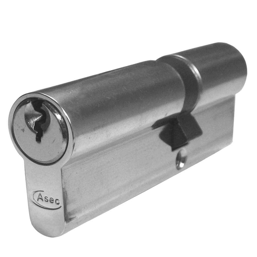ASEC 5-Pin Euro Double Cylinder - 90mm 35/55 (30/10/50) KD NP