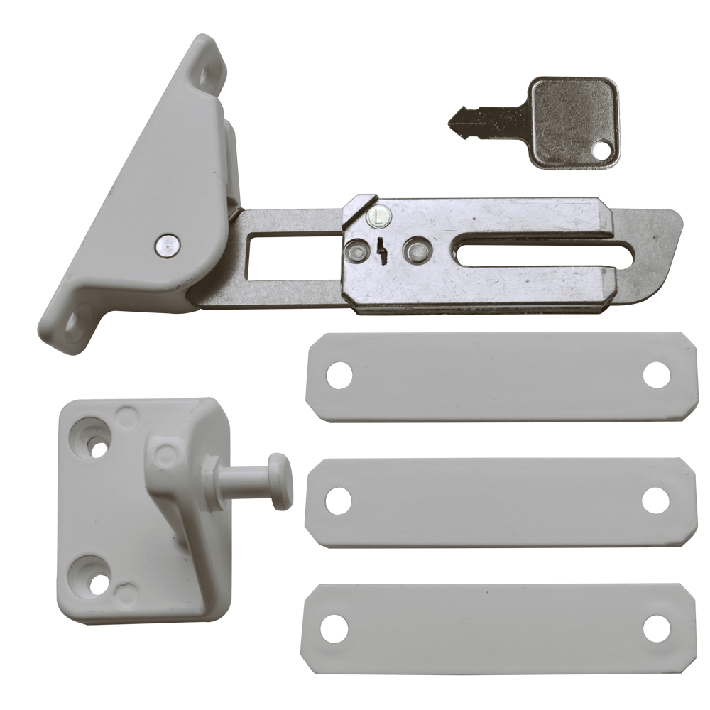 ASEC Face Fix Locking Window Restrictor Kit - Left Hand