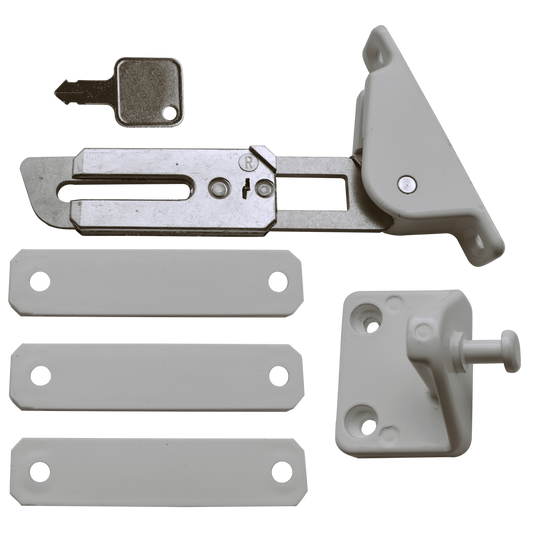 ASEC Face Fix Locking Window Restrictor Kit - Right Hand