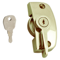 ASEC Window Pivot Lock - Gold Locking Without Keep