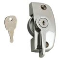 ASEC Window Pivot Lock - Chrome Locking Without Keep