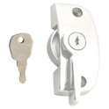 ASEC Window Pivot Lock - White Locking Without Keep