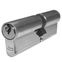 ASEC 5-Pin Euro Double Cylinder - 95mm 45/50 (40/10/45) KD NP