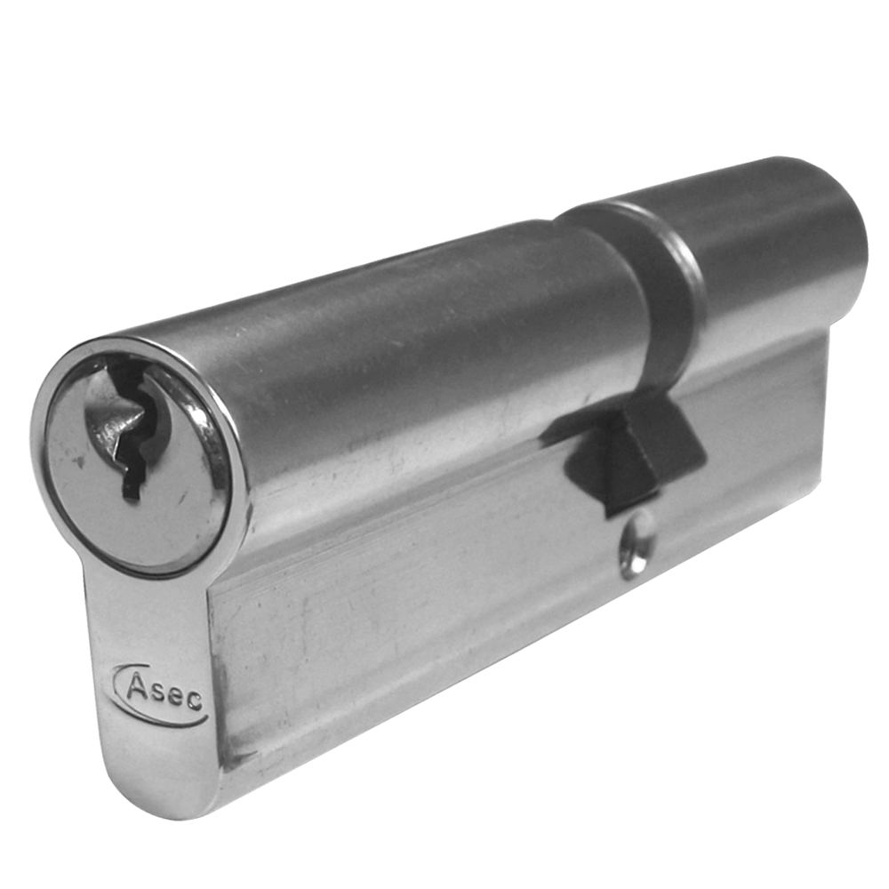 ASEC 5-Pin Euro Double Cylinder - 100mm 40/60 (35/10/55) KD NP