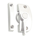 ASEC Window Pivot Lock - White Non-Locking With 11.5mm Keep