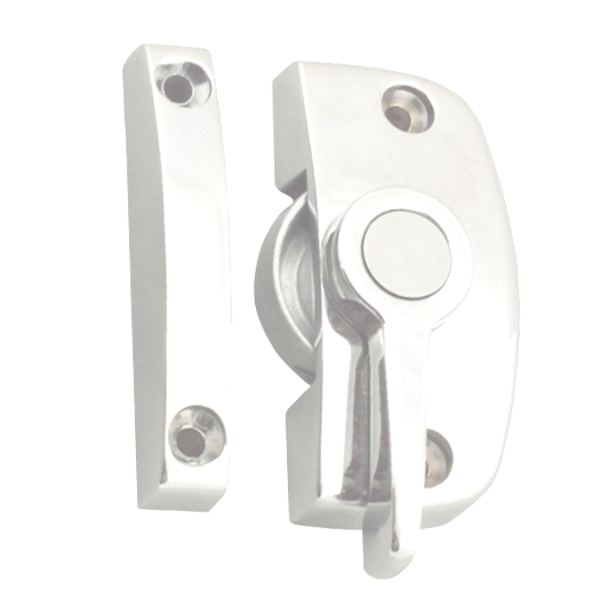 ASEC Window Pivot Lock - White Non-Locking With 11.5mm Keep