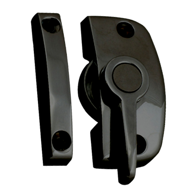 ASEC Window Pivot Lock - Black Non-Locking With 11.5mm Keep