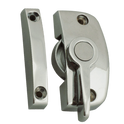 ASEC Window Pivot Lock - Brushed Silver Non-Locking With 11.5mm Keep