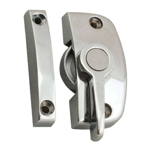 ASEC Window Pivot Lock - Chrome Non-Locking With 8.5mm Keep