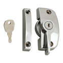 ASEC Window Pivot Lock - Chrome Locking With 8.5mm Keep