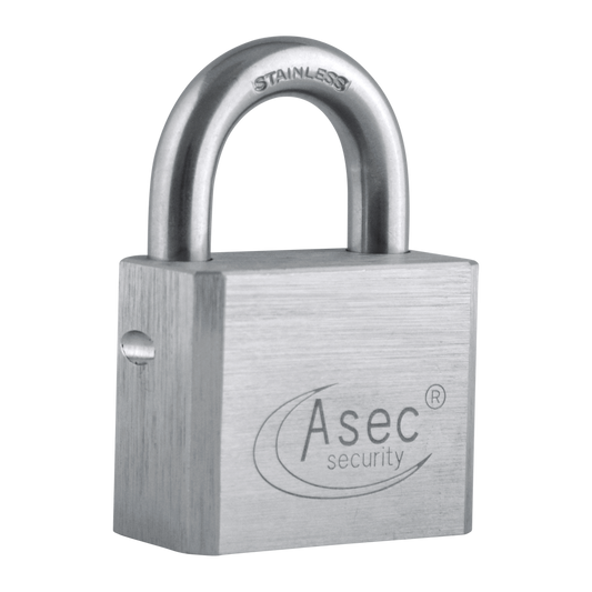 ASEC Open Shackle Padlock with Removable Cylinder - Open Shackle