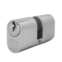 ASEC 5-Pin Oval Double Cylinder - 60mm 30/30 (25/10/25) KD NP