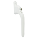 ASEC Espag Inline Handle With Spindle - White - 30mm Spindle