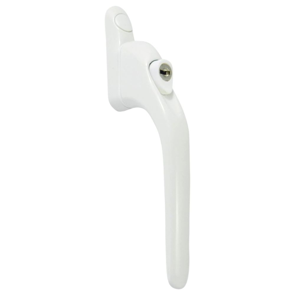 ASEC Espag Inline Handle With Spindle - White - 30mm Spindle