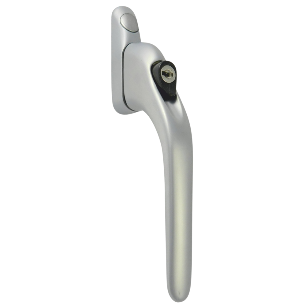 ASEC Espag Inline Handle With Spindle - Silver - 40mm Spindle