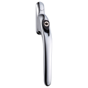 ASEC Espag Inline Handle With Spindle - Chrome - 40mm Spindle