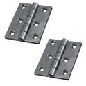 ASEC Double Pressed Steel Butt Hinge - 75mm (1 Pair)