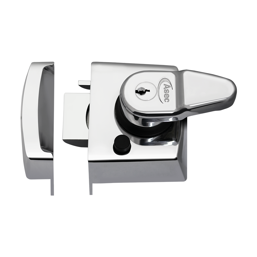 ASEC Kite BS Auto Deadlocking Nightlatch - 40mm CP Boxed