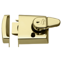 ASEC Kite BS Auto Deadlocking Nightlatch - 60mm PB Boxed