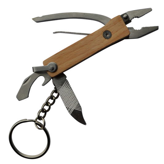 ASEC Mini Multipurpose Pliers Key Ring - 6 Per Card