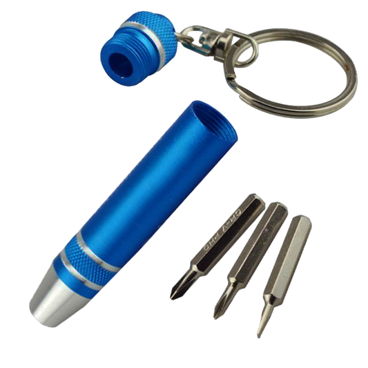 ASEC Mini Screwdriver Keyring Set - 12 Per Card