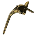 ASEC Offset Window Handle - LH Gold (Polished)