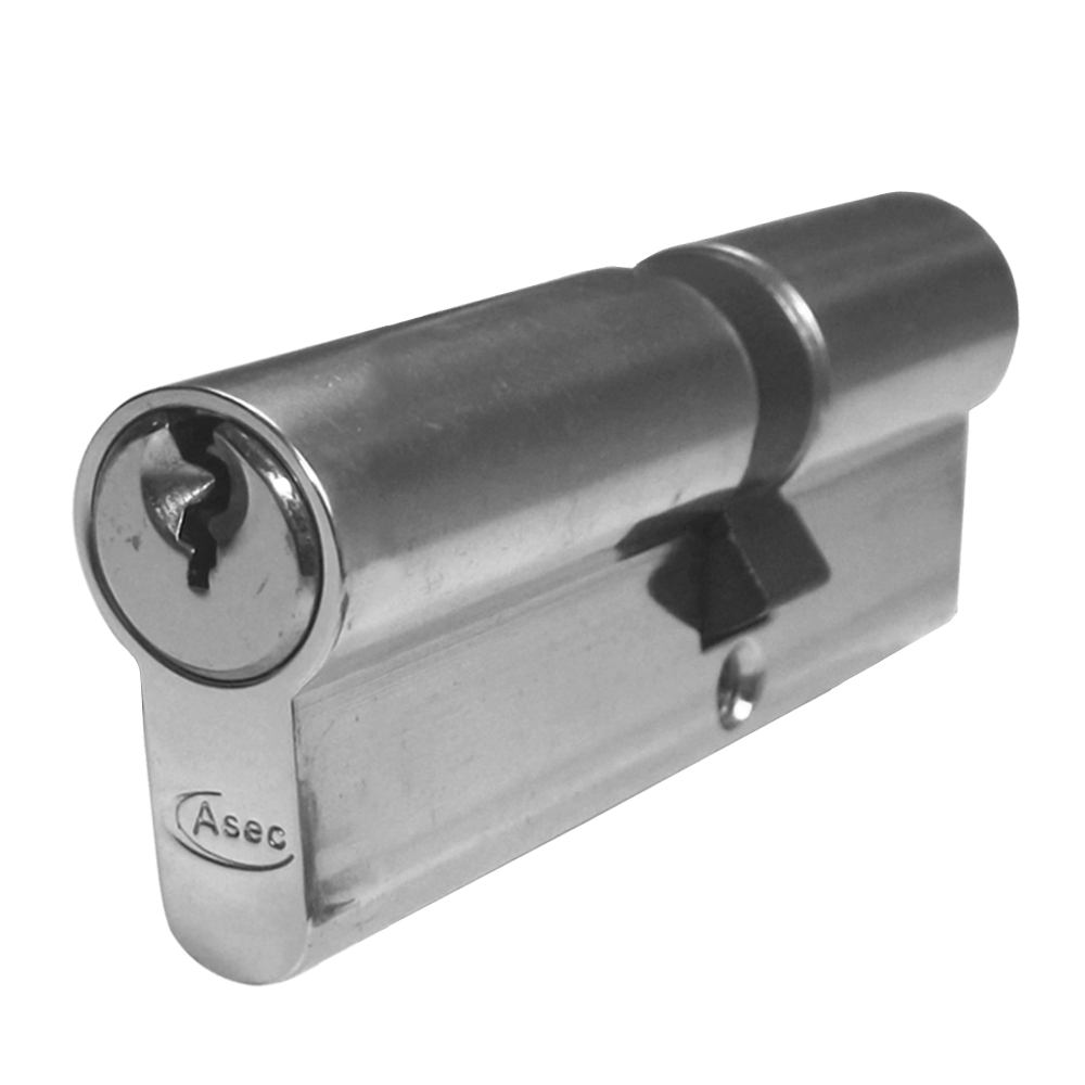 ASEC 5-Pin Euro Double Cylinder - 80mm 35/45 (30/10/40) KD NP