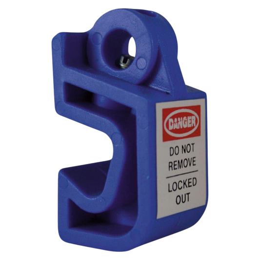 ASEC Mini Circuit Breaker Lockout Universal - Blue