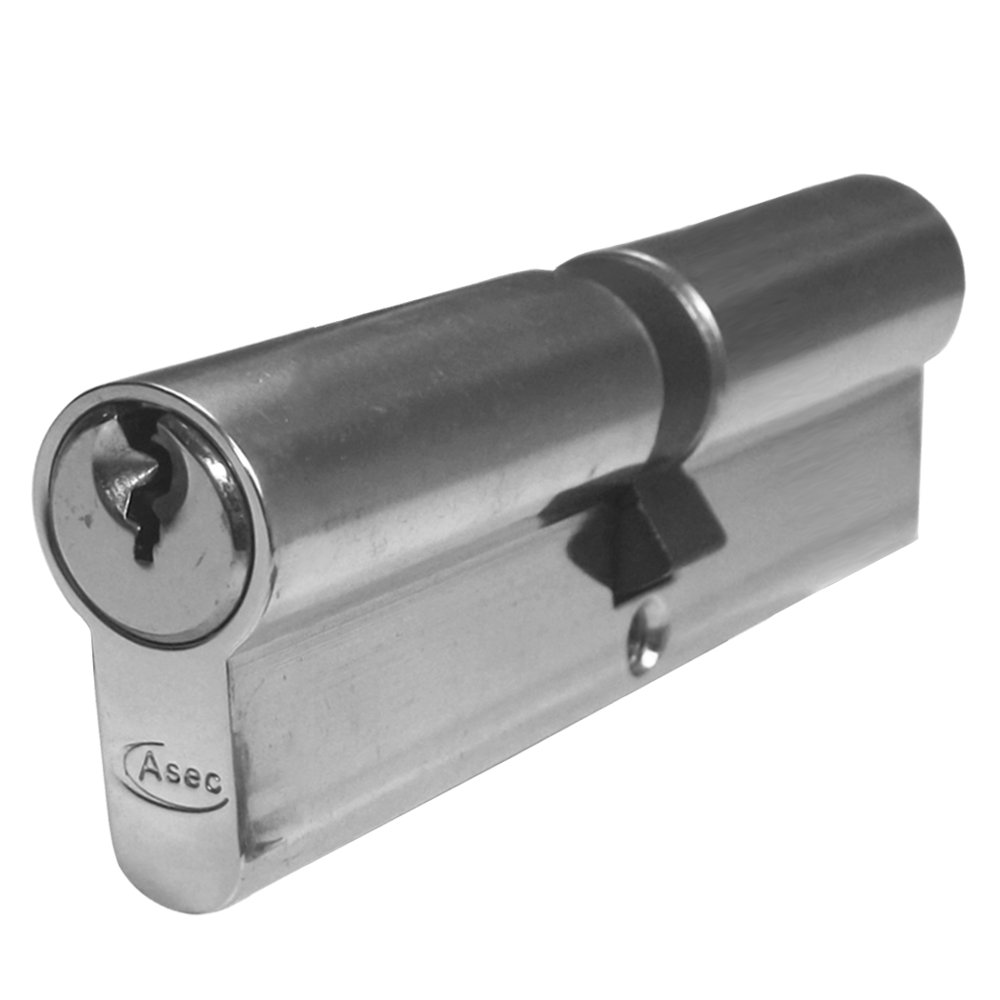 ASEC 5-Pin Euro Double Cylinder - 100mm 50/50 (45/10/45) KD NP