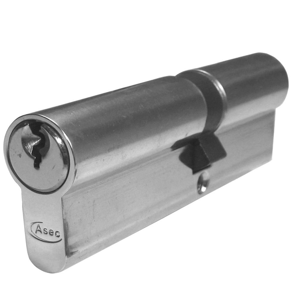 ASEC 5-Pin Euro Double Cylinder - 105mm 45/60 (40/10/55) KD NP
