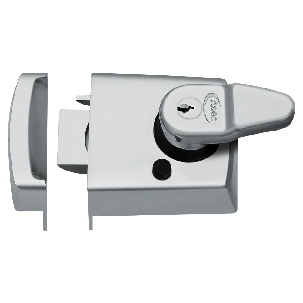 ASEC Kite BS Auto Deadlocking Nightlatch - 60mm SC Visi