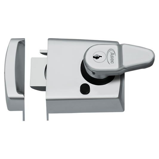ASEC Kite BS Auto Deadlocking Nightlatch - 60mm SC Visi