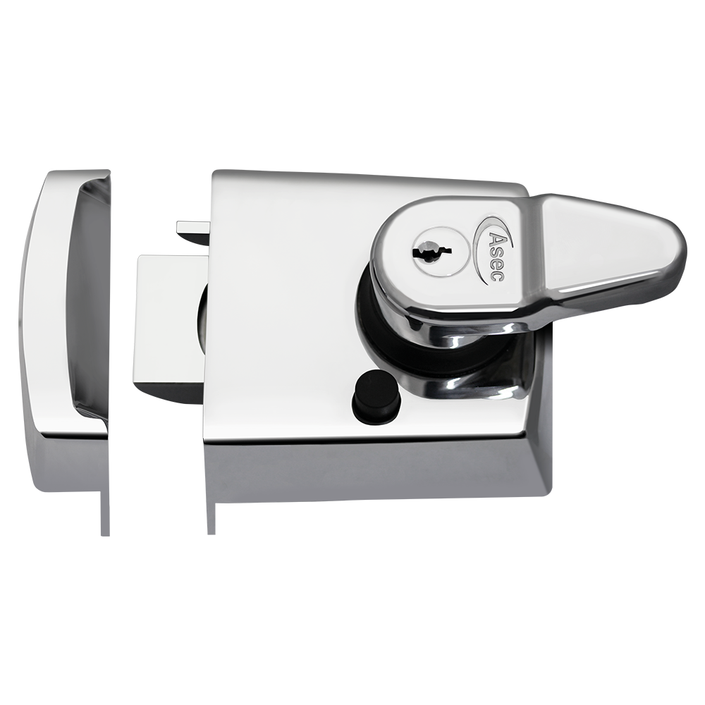 ASEC Kite BS Auto Deadlocking Nightlatch - 60mm CP Visi