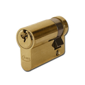 ASEC 5-Pin Euro Half Cylinder - 45mm (35/10) KD PB