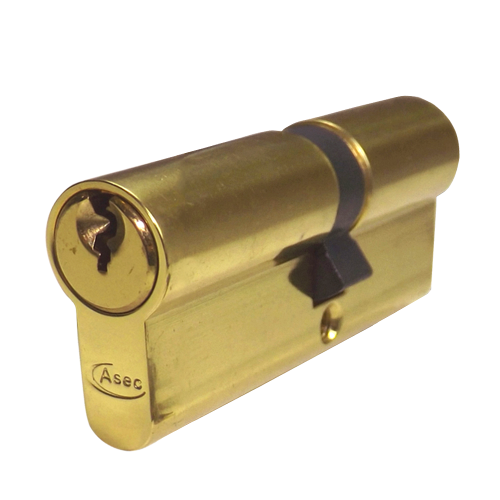 ASEC 5-Pin Euro Double Cylinder - 70mm 35/35 (30/10/30) KD PB