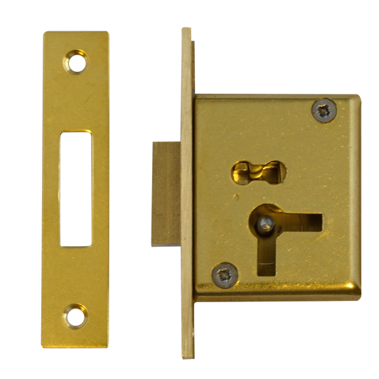 ASEC 50mm 2 Lever Cupboard Lock - Left Hand