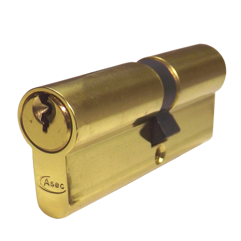 ASEC 5-Pin Euro Double Cylinder - 80mm 40/40 (35/10/35) KD PB
