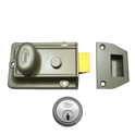 ASEC Traditional Non-Deadlocking Nightlatch - 60mm GRN with SC Cylinder Boxed