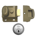 ASEC Traditional Non-Deadlocking Nightlatch - 40mm GRN with SC Cylinder Boxed