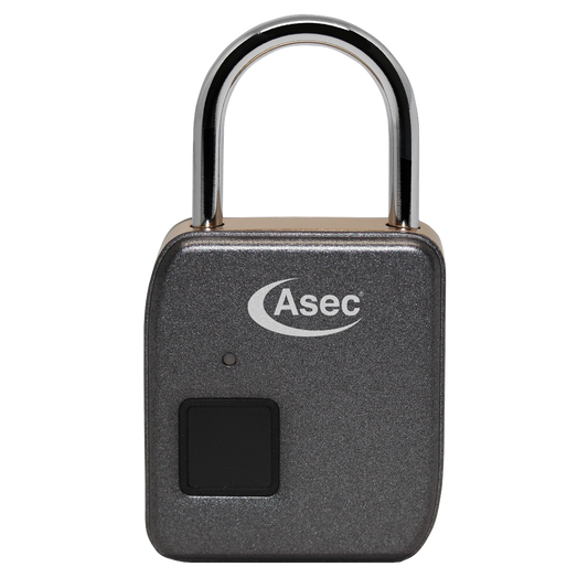 ASEC 40mm Fingerprint Padlock - 40mm